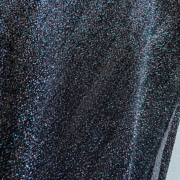 Moulinette Seurs Anthropologie glitter sparkle party sleeveless dress Sz 0 - Picture 11 of 17